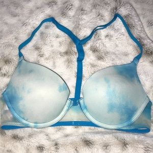 Blue Tye Dye Bra